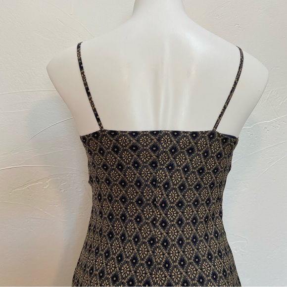 ANN TAYLOR VINTAGE Y2K 90s CLUELESS SILK SLIP DRESS - Picture 9 of 16